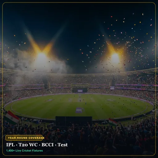 Night IPL stadium crowd under golden flares — play99exch ipl id coverage