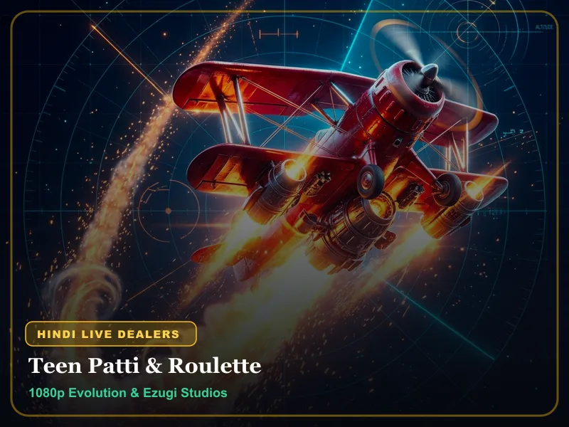 Play99Exch live Hindi speaking Teen Patti and Roulette studio dealers in 1080p