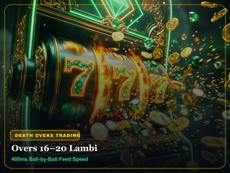 Play99Exch death overs 16 to 20 lambi session trading feed